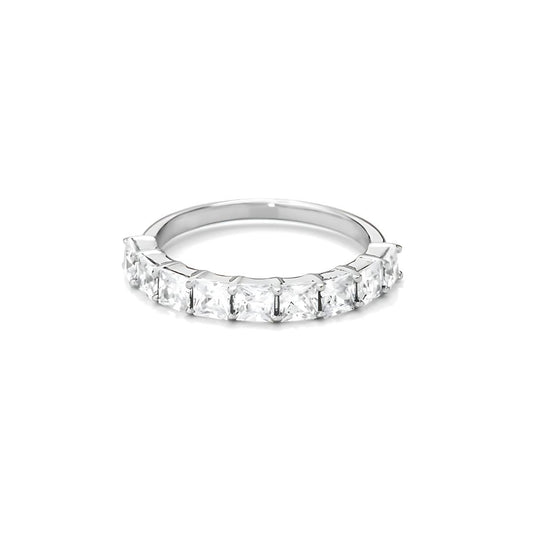 Cubic Zirconia Eternity Band Ring - RubyJade 