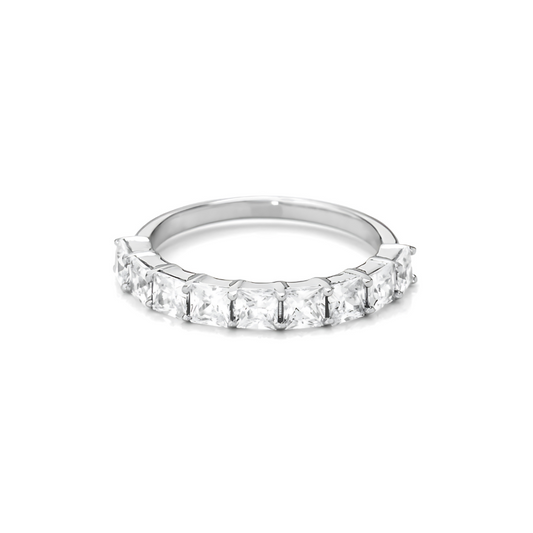 Cubic Zirconia Eternity Band Ring